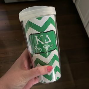 Kappa Delta Big Sister Tunbler